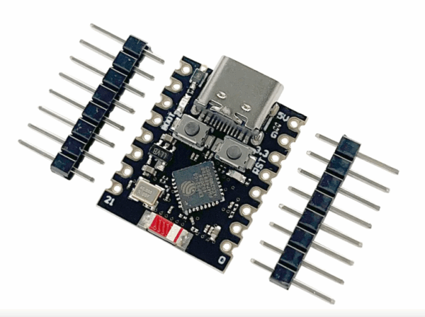 Placa Super Mini ESP32-C3 USB-C - Imagem 2