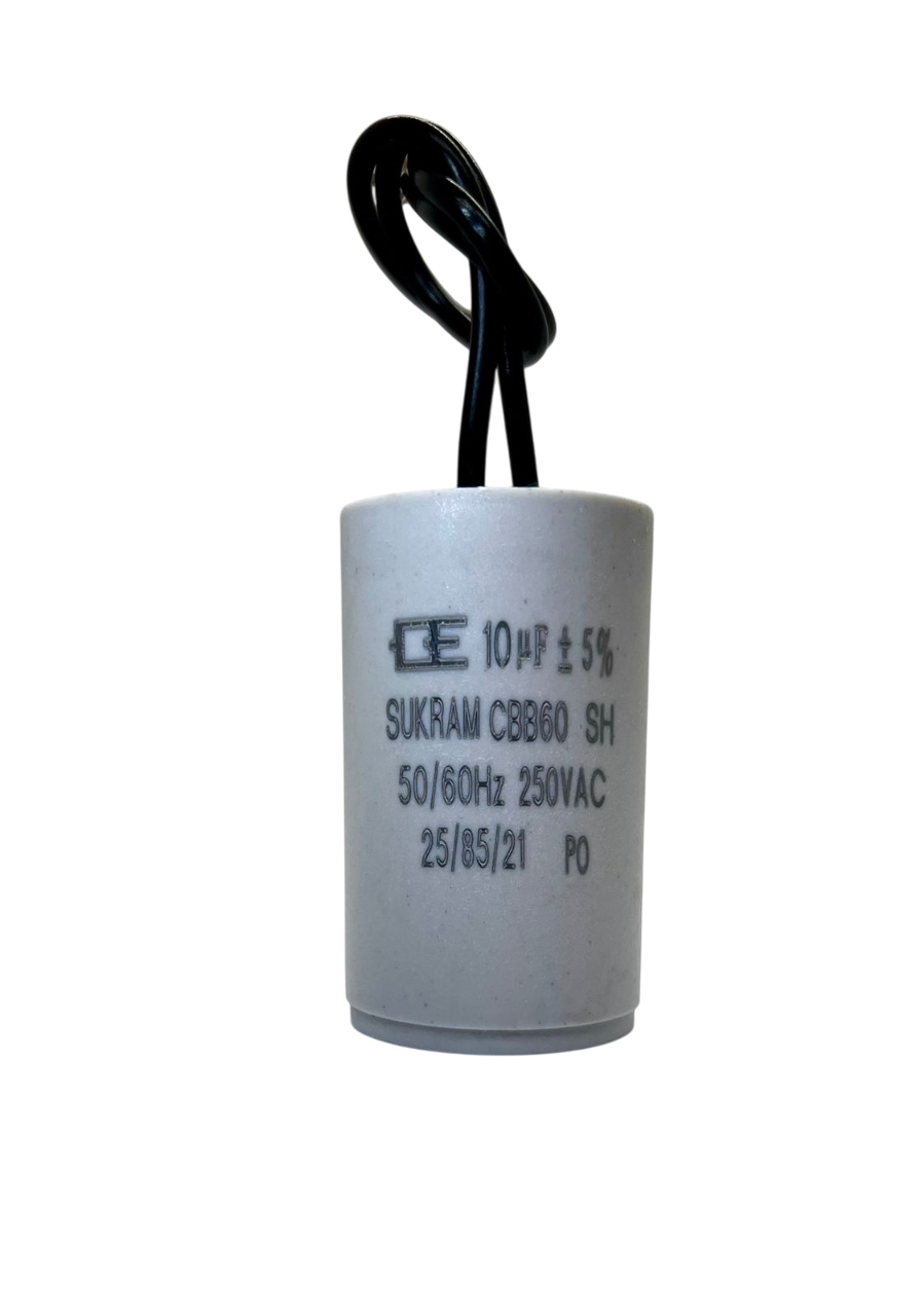 Capacitor 2 Fios 10uf 250 VAC