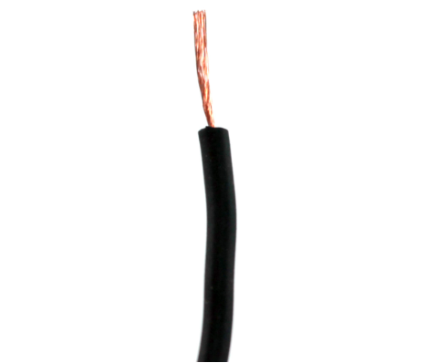 Cabo Emborrachado para Mult tester Preto Mult Cabo 0,25 mm
