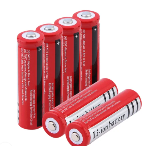 Bateria 18650 6800 mAh 3,7V LI-ION Recarregável
