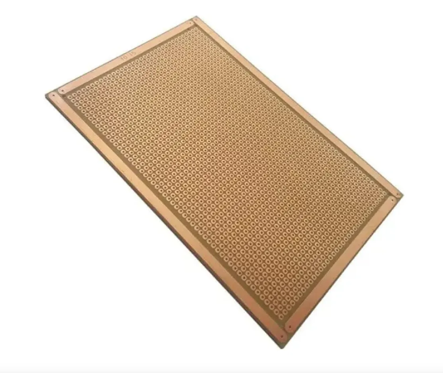 PLACA PERFURADA FIBRA FACE SIMPLES 10X15CM