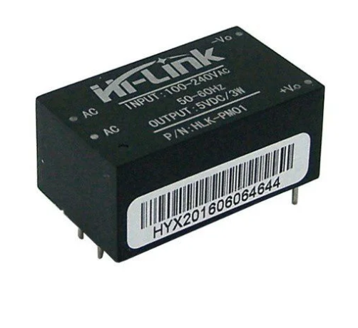 Mini Fonte HLK-PM01 100-240VAC para 5VDC 3W Hi-Link