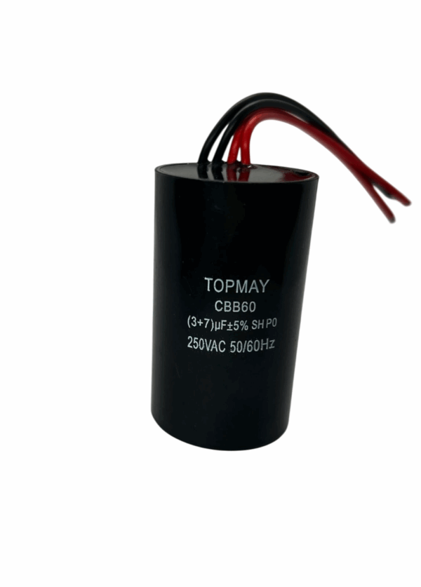 Capacitor 3+7UF X 250VAC 50/60Hz