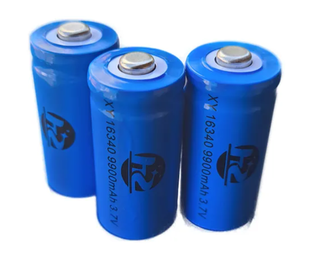 Bateria Cr123 16340   3,7V Li-íon Recarregável