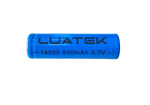 Bateria 14500 Recarregável 800mAh 3.7V